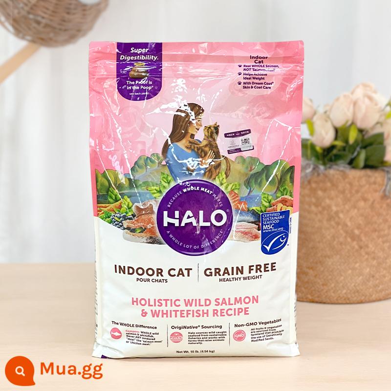 Beethoven Pets/Mỹ Hào Quang Tự Nhiên Hào Quang Thức Ăn Cho Mèo Trưởng Thành Mèo Con Làm Đẹp Cơ Thể Tóc Cá Thịt 10 lbs - Thức ăn thể hình cho mèo/cá 10 lbs (24.12)