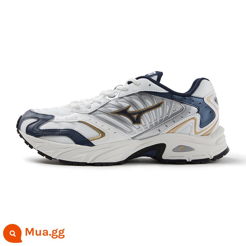 Giày chạy bộ nam nữ Mizuno Mizuno giản dị phong cách cổ điển lưới thoáng khí đáy dày giày thường FIYI 2K - 10/trắng/xanh đậm/vàng