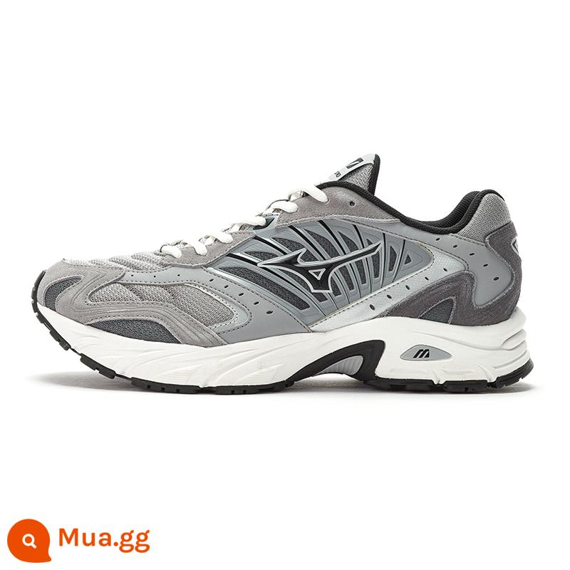 Giày chạy bộ nam nữ Mizuno Mizuno giản dị phong cách cổ điển lưới thoáng khí đáy dày giày thường FIYI 2K - 09/xám vừa/đen/trắng