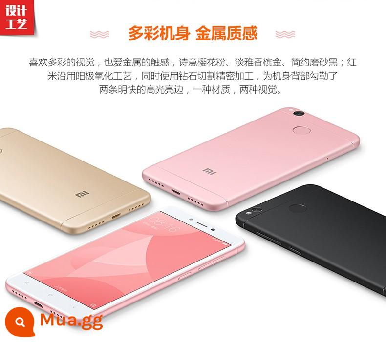 Xiaomi/Xiaomi Redmi 4X dự phòng điện thoại sinh viên máy doanh nhân 9A note4X kê 5S hỗ trợ NFC - Vui lòng lưu ý màu sắc của Redmi 4X (màn hình 5.0)