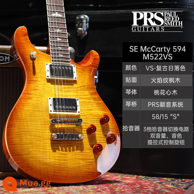 PRS Đàn Guitar Điện SE Bộ Tùy Chỉnh Indonesia MHHHB John Mayer Phiên Bản Chữ Ký CU44 Nhỏ Lắc Đôi - Màu hoàng hôn cổ điển M522VS mới