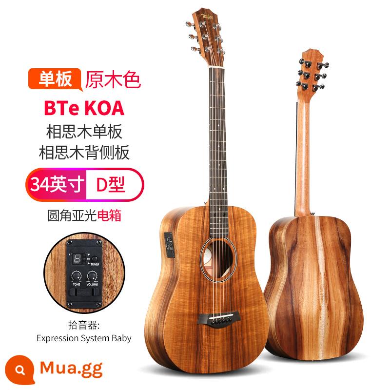 Đàn guitar Taylor Taylor GS mini Gỗ keo KOA veneer GTe cô gái đàn piano du lịch dân gian gsmini - Tủ điện BTe KOA toàn bộ bằng gỗ keo