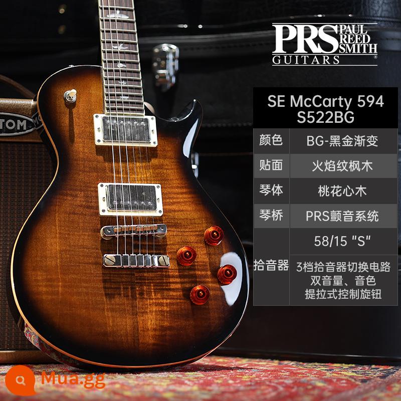 PRS Đàn Guitar Điện SE Bộ Tùy Chỉnh Indonesia MHHHB John Mayer Phiên Bản Chữ Ký CU44 Nhỏ Lắc Đôi - Độ dốc vàng đen S522BG mới