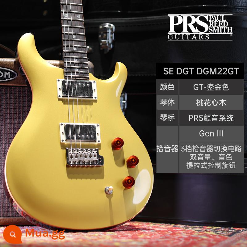 PRS Đàn Guitar Điện SE Bộ Tùy Chỉnh Indonesia MHHHB John Mayer Phiên Bản Chữ Ký CU44 Nhỏ Lắc Đôi - Vàng mạ vàng DGM22GT mới