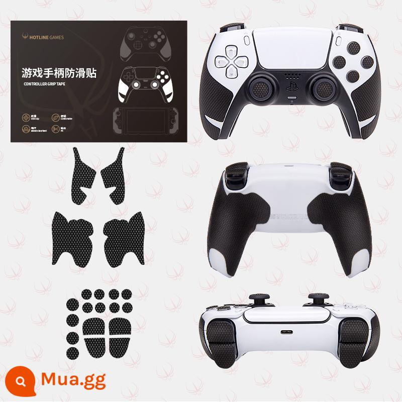 FireWire Athletics thích hợp cho tay cầm PS4 PS5 miếng dán chống trượt phụ kiện tay áo bảo vệ tay cầm thấm hút mồ hôi miếng dán giảm đau cá tính - Đen-PS5