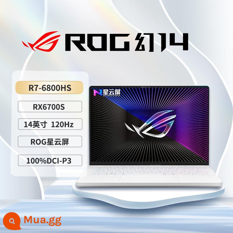 ROG Magic 16 Core i9 thế hệ 13 Nebula màn hình 16 inch mỏng nhẹ laptop gaming hiệu năng cao - Phantom 14 R7-6800HS 16G 1T RX6700S