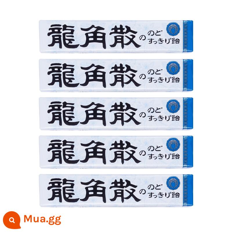 Nhật Bản nhập khẩu kẹo ngậm Longjiao đóng hộp vị bạc hà chính hãng Longjiao viên ngậm 2022 Quà tặng ngày nhà giáo nữ giáo viên - Hương vị nguyên bản[5 món]
