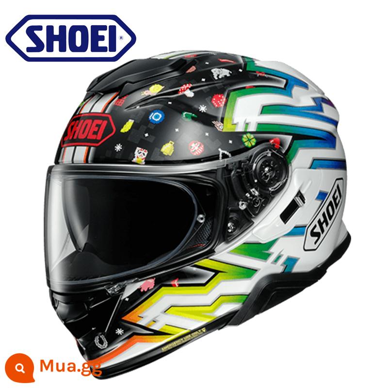 SHOEI GT-Air Thế Hệ Thứ Hai Xe Máy Nam Nữ Đầu Máy Full Mũ Bảo Hiểm Ống Kính Đôi Chạy Mũ Bảo Hiểm Bốn Mùa Đa Năng Mùa Đông - Bùa May Mắn TC-10