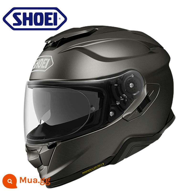 SHOEI GT-Air Thế Hệ Thứ Hai Xe Máy Nam Nữ Đầu Máy Full Mũ Bảo Hiểm Ống Kính Đôi Chạy Mũ Bảo Hiểm Bốn Mùa Đa Năng Mùa Đông - KIM LOẠI ANTRAXIT