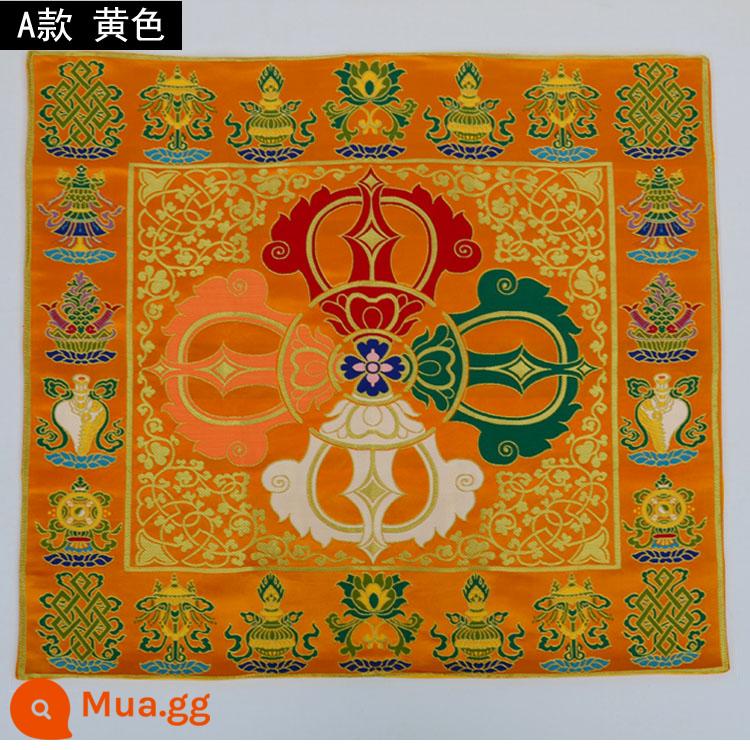 Tabetan Tablecloth Phong cách dân tộc - Loại A màu vàng