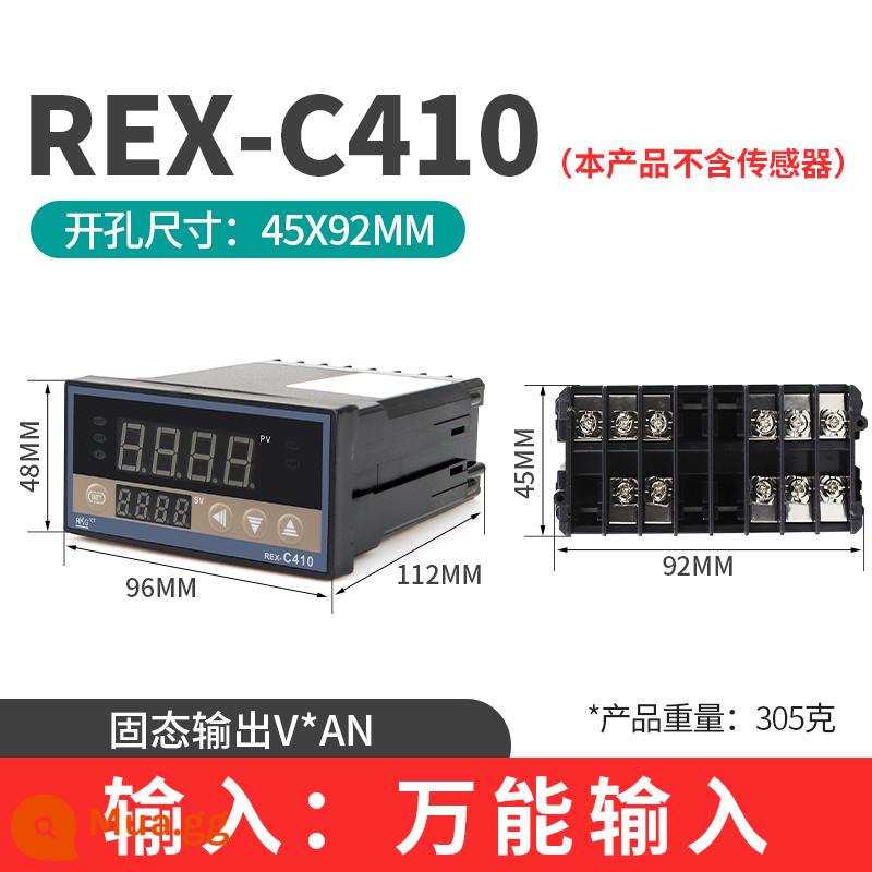 REX-C100 REX-C400 REX-C700 Bộ điều khiển nhiệt độ thông minh REX-C900 Bộ điều nhiệt Bộ điều nhiệt - C410 [Đầu ra trạng thái rắn đầu vào phổ quát] V*AN