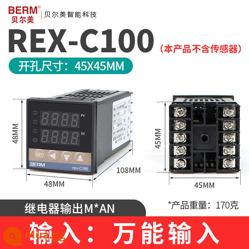 REX-C100 REX-C400 REX-C700 Bộ điều khiển nhiệt độ thông minh REX-C900 Bộ điều nhiệt Bộ điều nhiệt - Đầu ra rơle đa năng Bellmei C100 M*AN