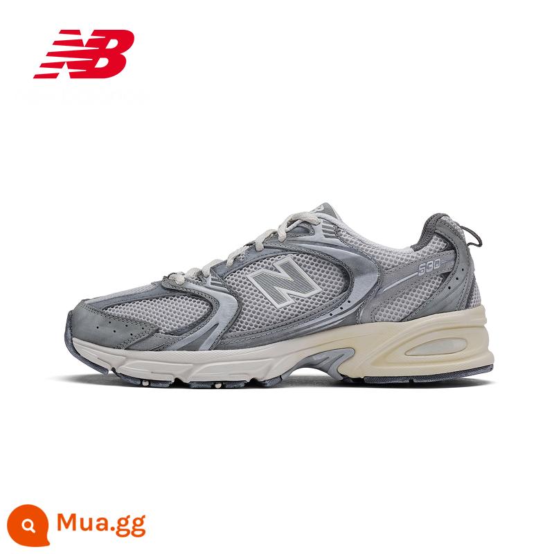 New Balance NB chính thức 23 năm mới nam nữ cặp đôi thời trang đường phố giày bố thường ngày MR530TG - MR530TG màu xám