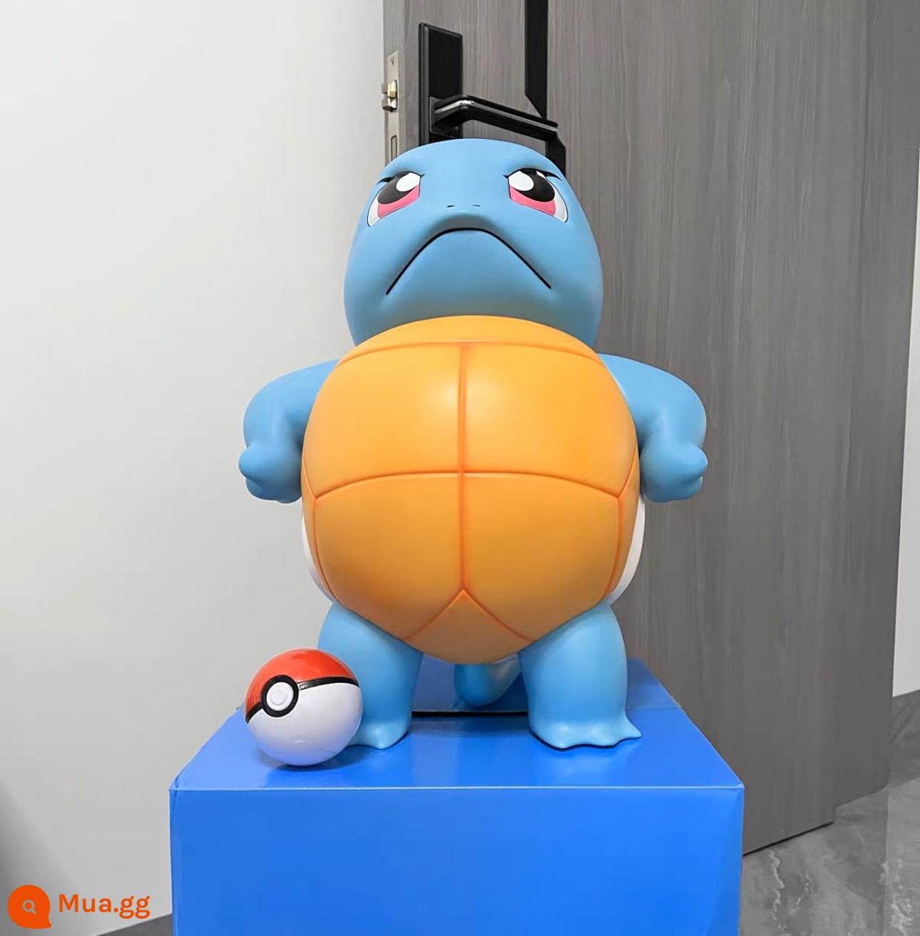 Mitoys Tsundere Jenny Rùa Tức Giận Mô Hình Lớn Trang Trí 1:1 Caracalla Rồng Lửa Cho Đến Vịt Bokeby - Tsundere Squirtle 43cm [kiểu thông thường + hộp màu + bóng yêu tinh miễn phí + giao hàng miễn phí trong kho]