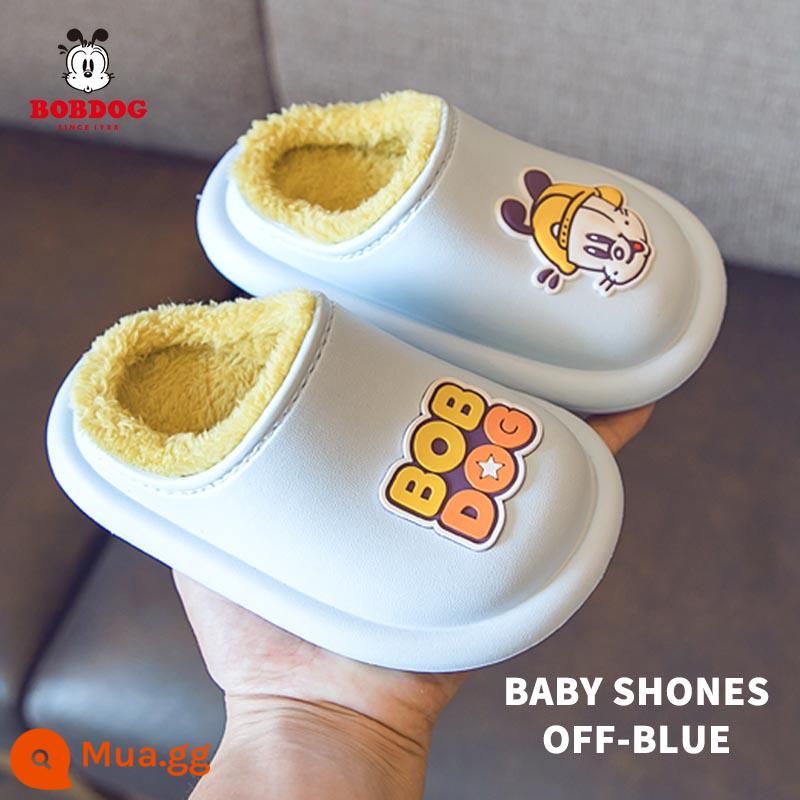 Trẻ Em Bobbean Dép Không Thấm Nước Bé Trai Bé Gái Chống Trơn Trượt Trong Nhà Cho Bé Nhà Bé Gái Kho Báu Thu Đông Bé Trai Đế Mềm - xanh nhạt