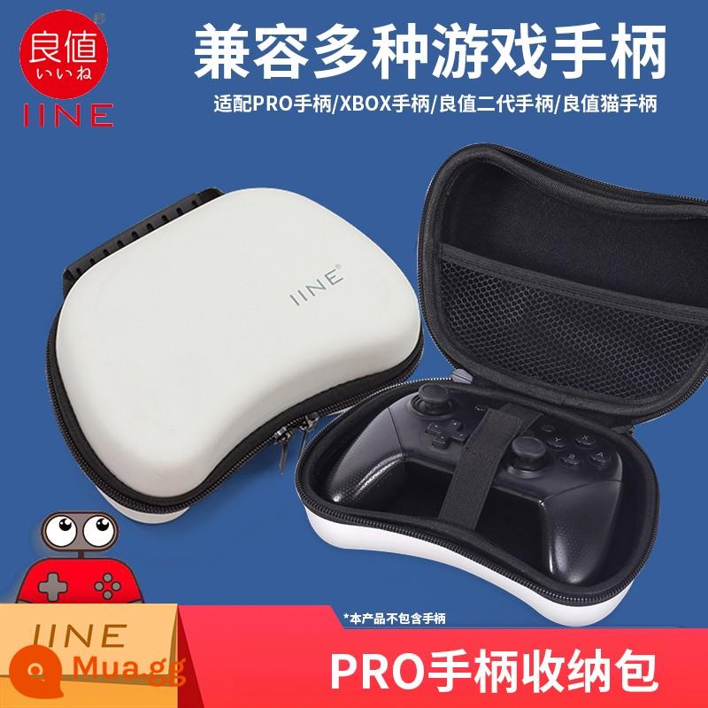 Túi cầm tay Switch PRO Túi bảo vệ NS pro Vỏ bảo vệ ONE PRO Túi cứng Túi bảo quản Hộp cứng - Túi cứng đựng đồ có tay cầm PRO chính hãng giá tốt màu trắng có nắp đậy miễn phí