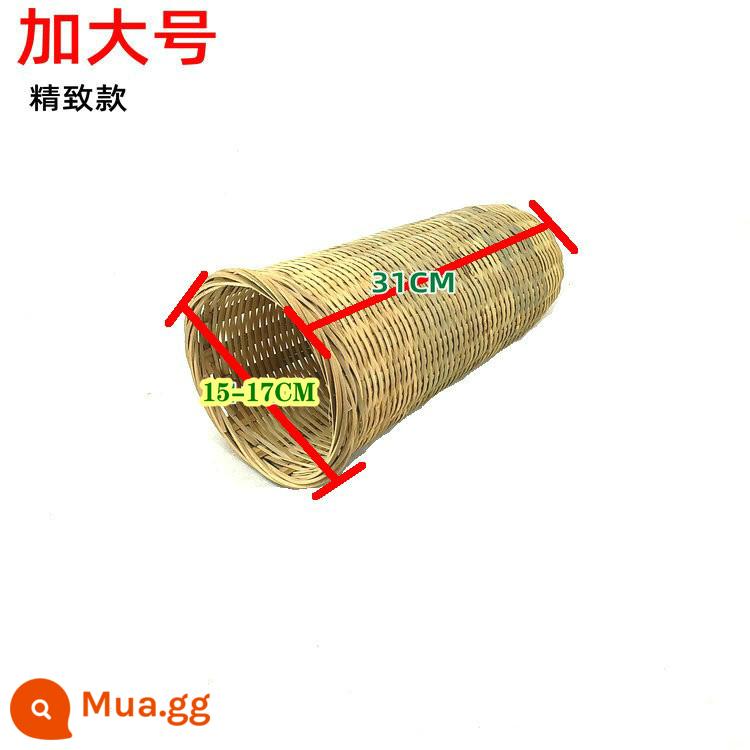 Rượu Giỏ Farmhandmade Giỏ Tre Tre Lọc Rượu Lọc Rượu Hạt Cách Ly Rượu Đấm - Size 2 (tinh tế), miệng 14-16CM, cao 29-31CM