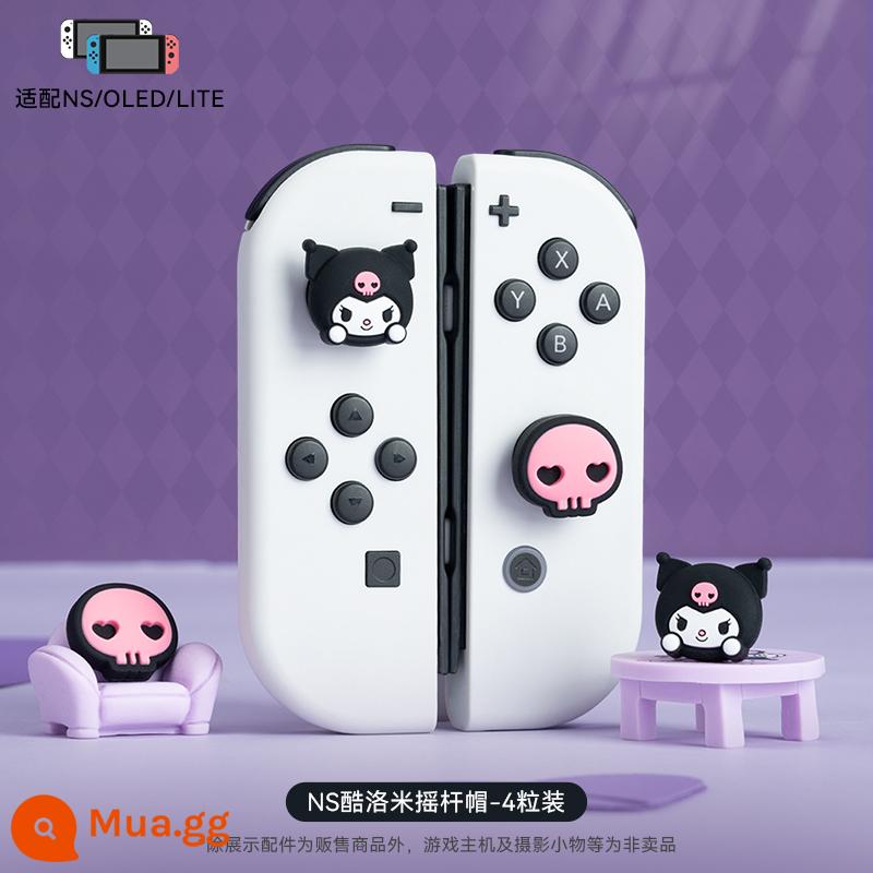 Cực kỳ muốn Nintendo switch rocker cap Sanrio silicone cap xử lý button cap oled nắp bảo vệ ns phụ kiện - [NS/OLED/LITE] Nắp rocker Coolomi