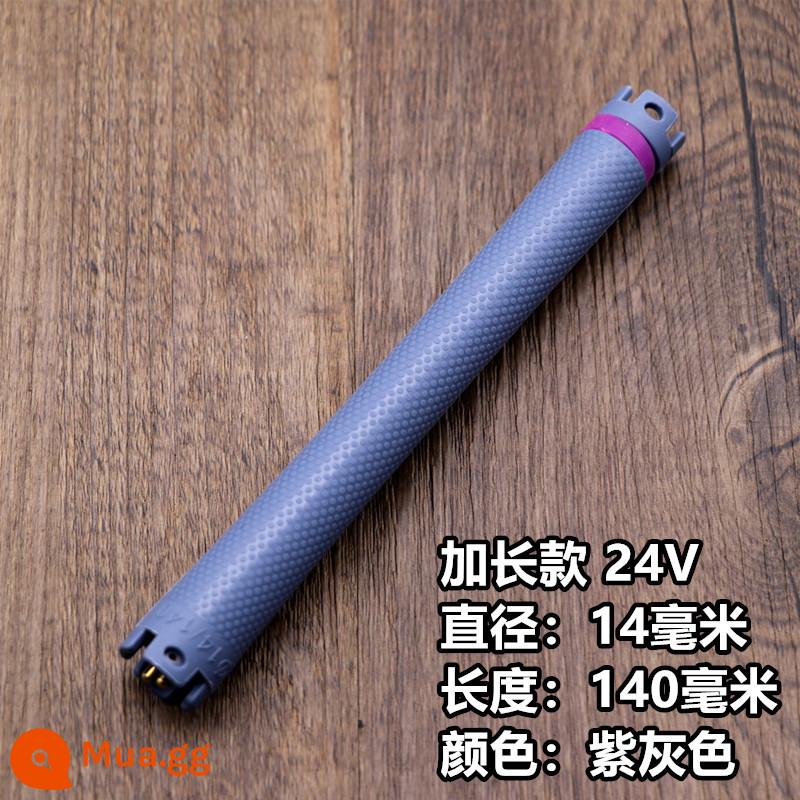 Mở rộng 140mm kỹ thuật số thanh uốn tóc chính hãng máy làm tóc 24V nóng uốn nóng thanh dụng cụ uốn chống thấm nước và chống cháy nổ - Nối dài 24v [14mm] 10 cái