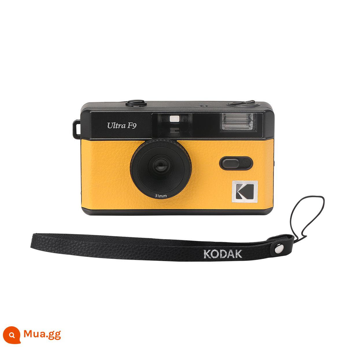 Chính hãng Kodak F9 phim âm bản máy ảnh retro đánh lừa máy sinh viên mục quà tặng sinh nhật bên trục phim miễn phí vận chuyển - Kodak màu vàng