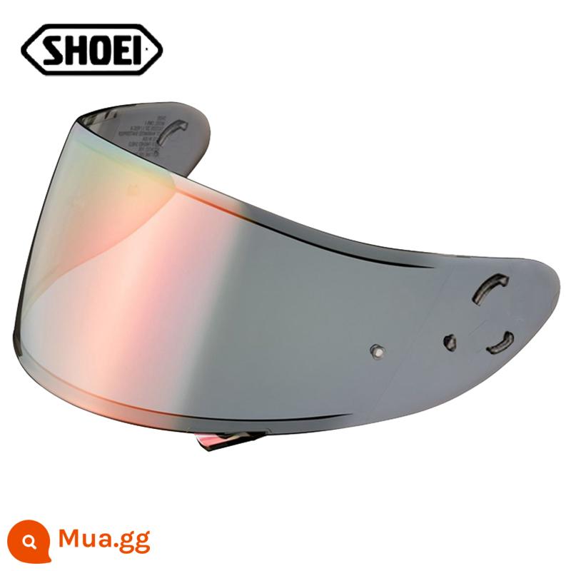 Nhập khẩu từ Nhật Bản SHOEI X14/Z-7/GT-Air/Z8/NEOTEC Mũ bảo hiểm xe máy ban đầu nhà máy mạ điện gương photochromic - NEOTEC 2CNS-3 mạ điện màu cam