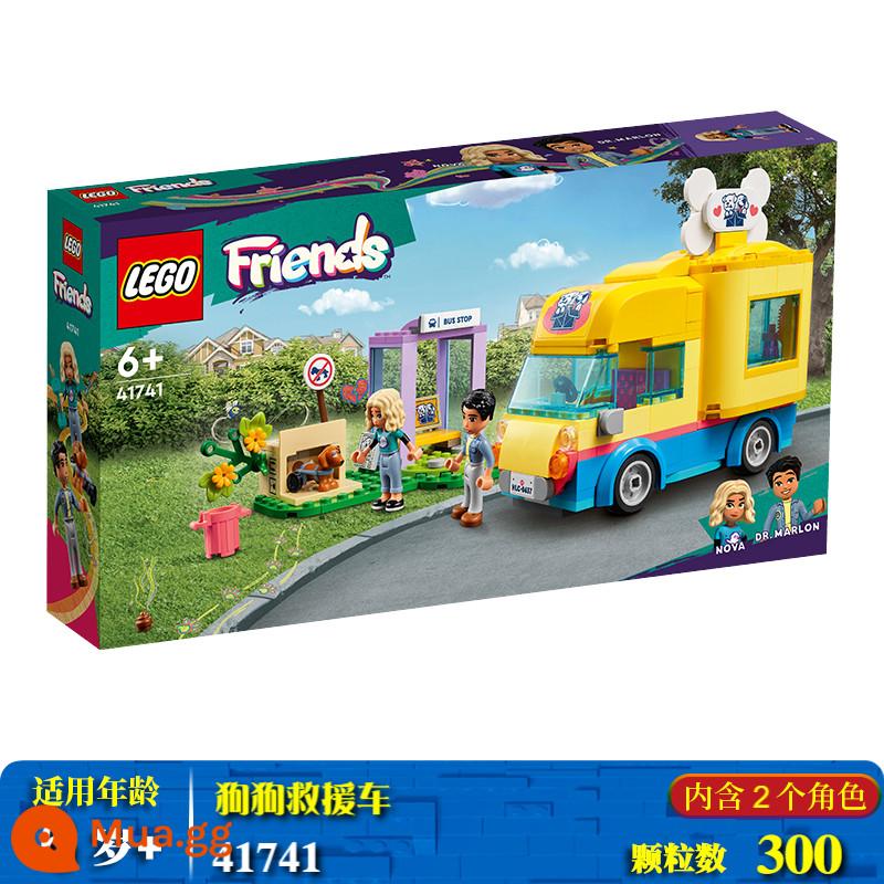 Lego Bé Gái Lắp Ráp Khối Xây Dựng Đồ Chơi Nhà Hàng Bạn Bè Công Chúa Elsa Frozen Disney Lâu Đài Quà Tặng - xe cứu hộ chó