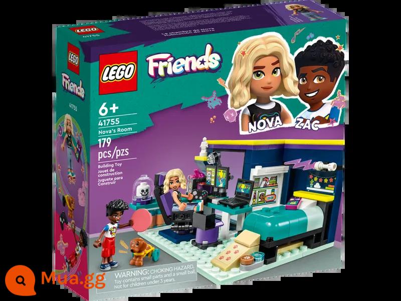 Lego Bé Gái Lắp Ráp Khối Xây Dựng Đồ Chơi Nhà Hàng Bạn Bè Công Chúa Elsa Frozen Disney Lâu Đài Quà Tặng - phòng của Nova