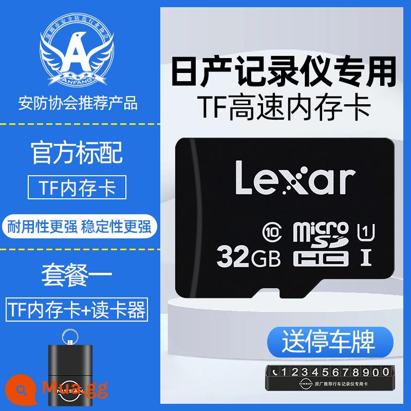 [Dành cho Nissan] Thẻ nhớ ghi âm lái xe Lexa Thẻ nhớ tốc độ cao 64g 20/21 Tian Lai Qijun thế hệ thứ 14 Sylphy Qashqai Tiida Kaixia bộ nhớ xe tải xe thẻ tf thẻ sd - 32G [Được Hiệp hội An ninh Khuyến nghị] Độ bền và độ ổn định cao hơn