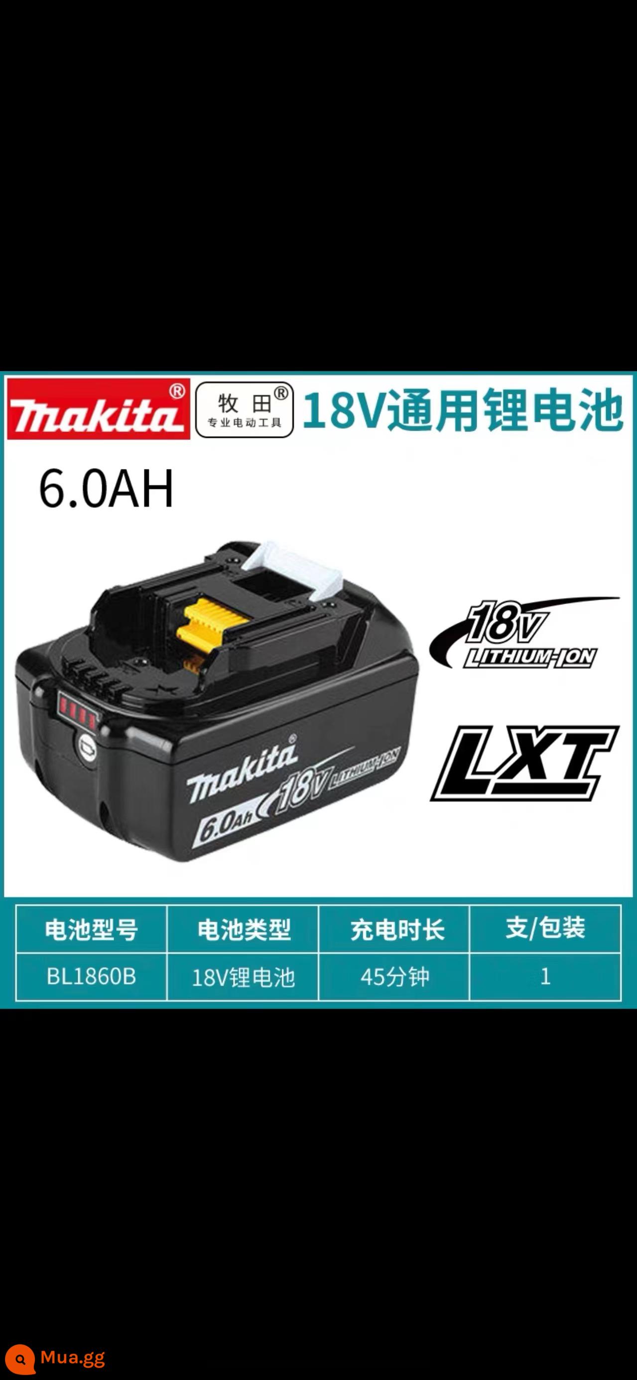 Nhật Bản Nhập Khẩu Makita TD173D Makita TD172 Tác Động Lô Mô Men Xoắn Tua Vít 18V Không Chổi Than Pin Lithium Máy Khoan Điện - Pin Makita 18V 6AH chính hãng (bảo hành chung toàn quốc)