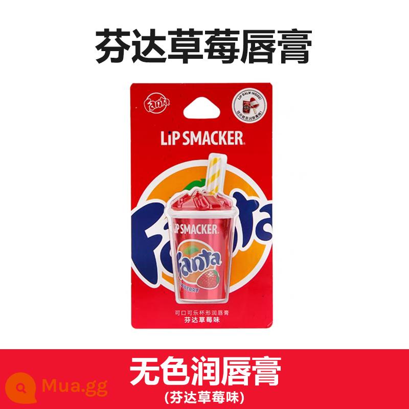 lip smacker Disney lip balm chồng nhạc thiếu nhi liên doanh son dưỡng ẩm Songsong nữ sinh - Hương dâu Fanta [Cốc] △Không màu