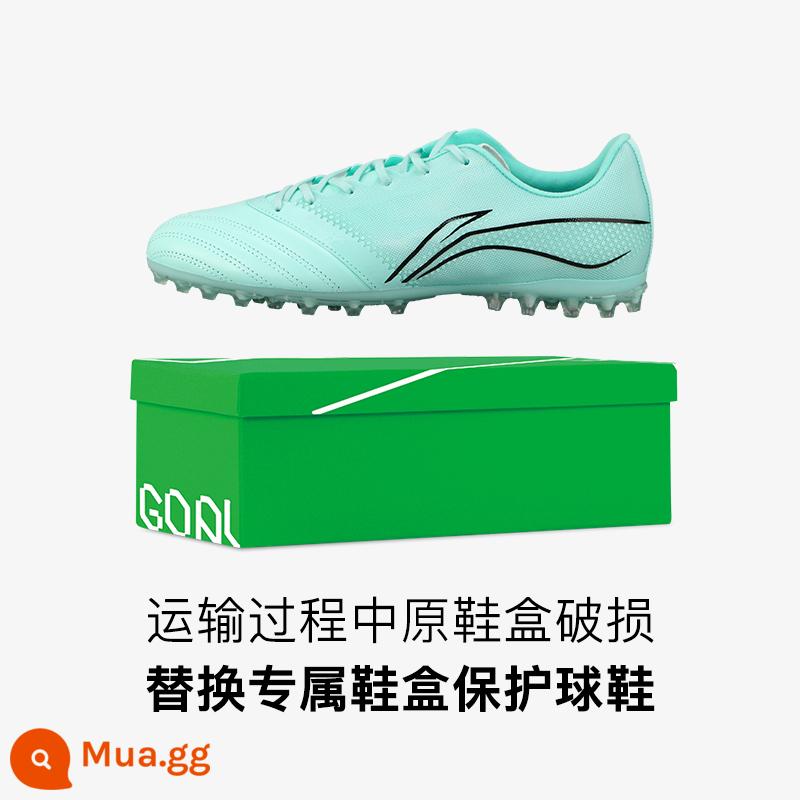 Little plum Li Ning hợp tác sắt series 2 bột sắt MG da kangaroo thứ hai hàng đầu TF gãy móng người lớn giày bóng đá nam - ASFS0078 không có hộp giày nguyên bản