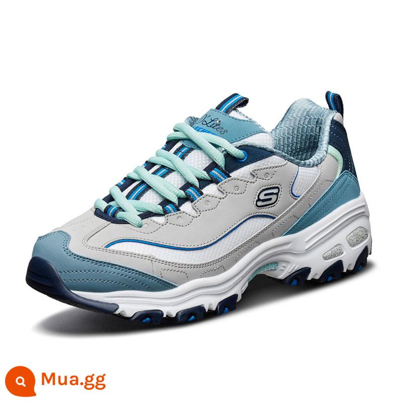 SKECHERS giày nữ chính thức soái hạm giày chính hãng mùa đông nữ giày thường giày thể thao đường nâu sữa gấu trúc giày - 13143-GYBL/Trà sữa Gấu/Soda đại dương/Xanh da trời