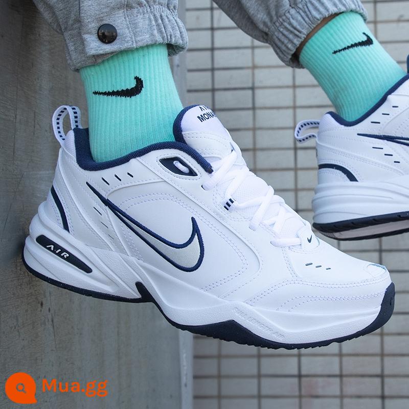 Giày nam Nike chính thức hàng đầu chính hãng hàng đầu mùa thu và mùa đông màu trắng giày bố giày giày thể thao nam 415445 - 415445-102 /Hình ảnh chính chứa đệm khí / airmonarch