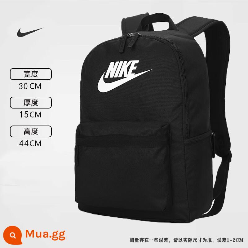 NIKE Ba lô Nike nam công suất lớn ba lô thể thao ngoài trời chính thức học sinh đại học cặp học sinh trung học cơ sở nam - DC4244-010/kiểu chữ đơn giản/có ngăn bên trong/45*30*15