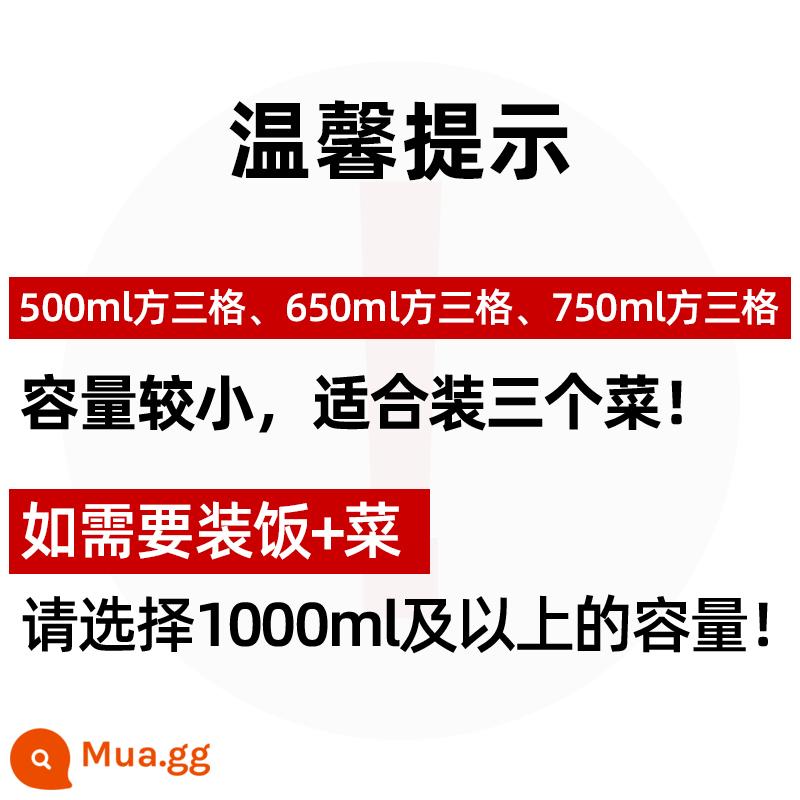 500/650/750Ml Hộp Cơm Trưa Hình Chữ Nhật Ba Ngăn Dùng Một Lần Giao Hàng Bao Bì Hộp Đen Trong Suốt Hộp Thức Ăn Nhanh - Lời khuyên tử tế