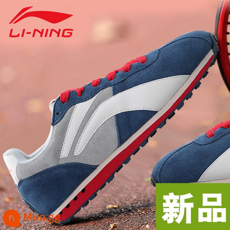 Giày li ning abang giày nam Giày retro 2022 MỚI SNEAK LIGHT SNEAKERS 3K BAN CASUAL BOOD SHOD AGCP345 - 265 màu xanh đậm [kích thước nhỏ nên tăng lên một nửa kích thước]