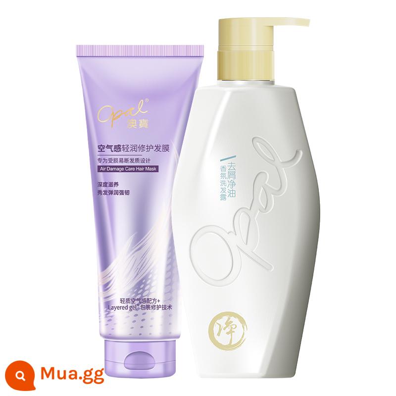 [Sản phẩm mới] Dầu gội tinh dầu thơm Opal Freesia Orange Blossom Iris Dầu gội dưỡng chống gàu kiểm soát dầu 480g - Dầu gội hương hoa Freesia (Dầu tuyệt đối chống gàu) 480g + Mặt nạ phục hồi tóc nhẹ 200g