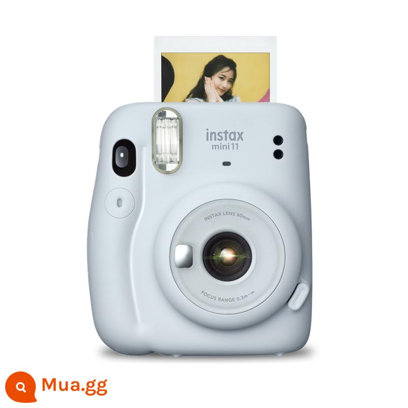 Máy ảnh Fuji Lili Instax Mini11 Mini 11 Sinh viên nam và nữ Camera dễ thương 7/8/9 - tinh thể băng trắng