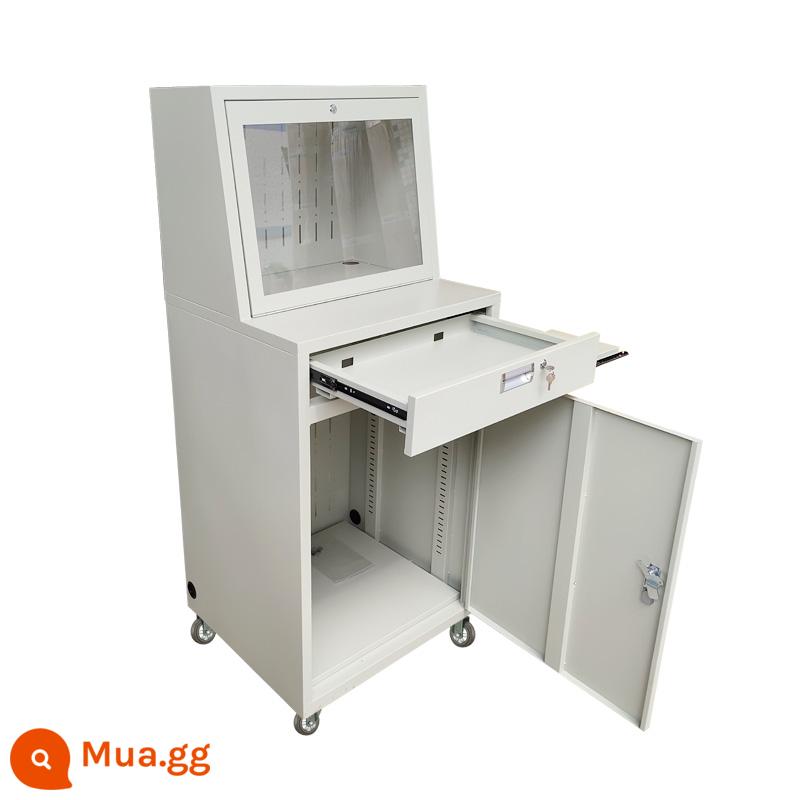 Tủ công nghiệp cnc máy công cụ máy tính tủ điều khiển nội các bắt chước weitu tủ trực tuyến giám sát trực tuyến máy chủ trường hợp chính điều khiển trường hợp tủ - Có bánh xe (tất cả đều màu xám)