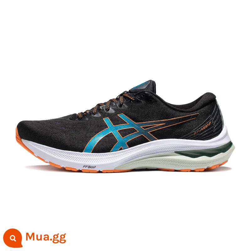 Giày thể thao nam ASICS GT-2000 11 mới hỗ trợ ổn định giày chạy bộ đệm thoáng khí đàn hồi - Đen [rộng 2E cuối cùng]