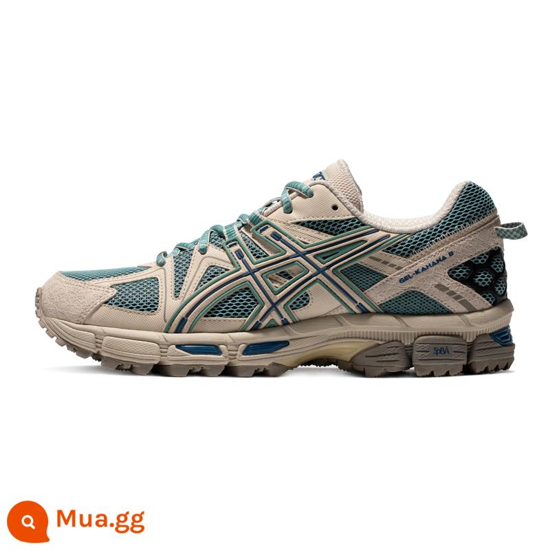 Giày chạy bộ đường mòn xu hướng nữ ASICS Arthur GEL-KAHANA 8 Giày thường ngoài trời phong cách cổ điển - xanh xám