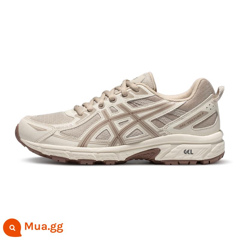 Giày chạy việt dã ASICS Arthur mùa hè mới GEL-VENTURE 6 dành cho nam - Màu be/trắng —Nữ