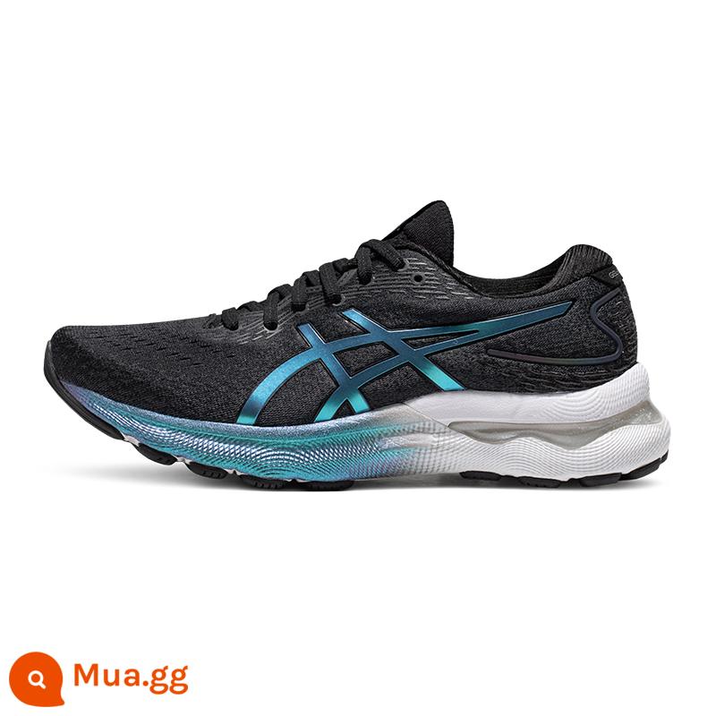 ASICS Arthurs giày thể thao nam nữ mùa thu đông GEL-NIMBUS 24 PLATINUM giày chạy bộ đệm phục hồi - đen 001