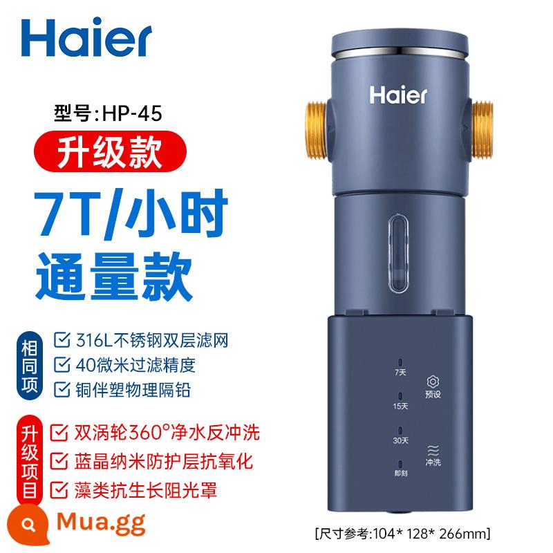 Máy lọc nước gia đình tiền lọc Haier tự động rửa ngược nước máy tất cả máy lọc nước bằng đồng lọc nước - màu xanh lá