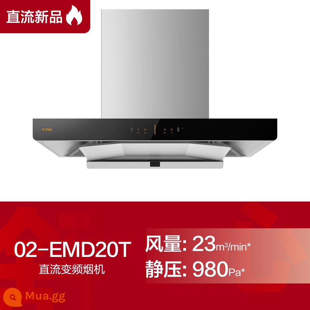 Fangtai EMD20H ống xả phạm vi mui xe hộ gia đình phạm vi mui xe phạm vi mui xe nhà bếp dầu vách ngăn thiết bị điện chính thức hàng đầu - EMD20T 23m³/phút màu xám