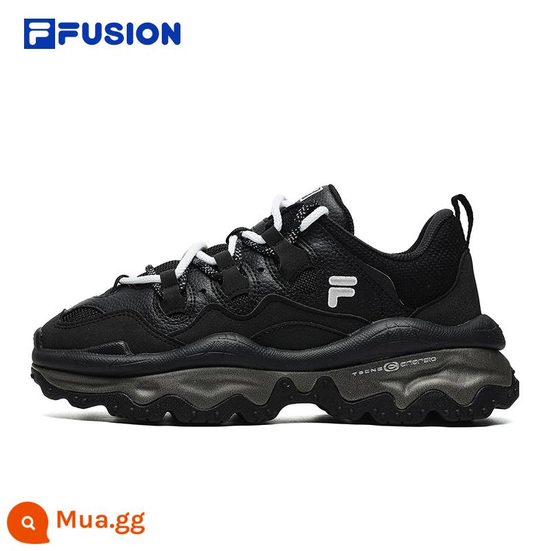 Giày bốt FILA FUSION FilaQD96 giày đế dày đế dày nữ bố giày thể thao thời trang dành cho nam - [Nữ] Đen-BK