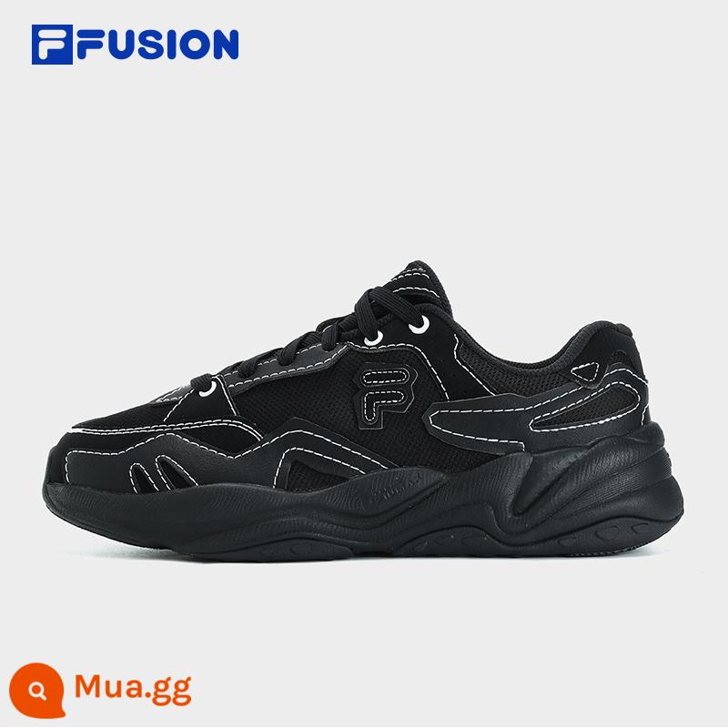 FILA FUSIONFila hợp thời trang thương hiệu FLASH nam retro giày hợp thời trang thu đông 2023 ánh sáng ngoài trời chạy bộ giày thể thao - Đen-BK