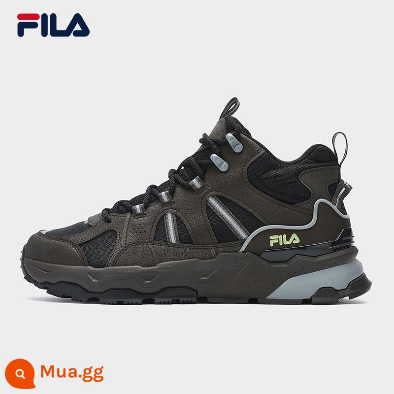 FILA Fila Chính Thức Nam Đầy Sao Retro Giày Mùa Đông 2023 Thời Trang Mới Giày Bố Giày - Đen/Wren-BW