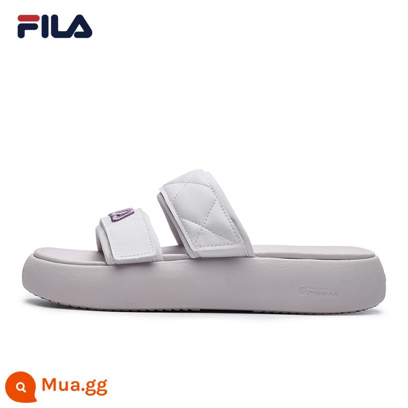 FILA Fila chính thức giày nữ thể thao dép mùa hè trôi thuyền giày đi biển donut dép và dép - [Bánh rán]Lilac Ash-GA