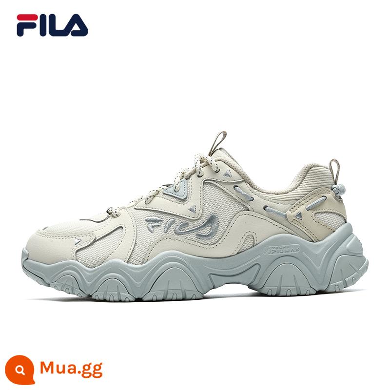 FILA Fila Mèo Móng Vuốt 4th Thế Hệ Giáng Sinh Bố Giày Mùa Xuân 2023 Mới Nữ Retro Giày Giày Thể Thao - Măng tây trắng/trắng sữa-WO